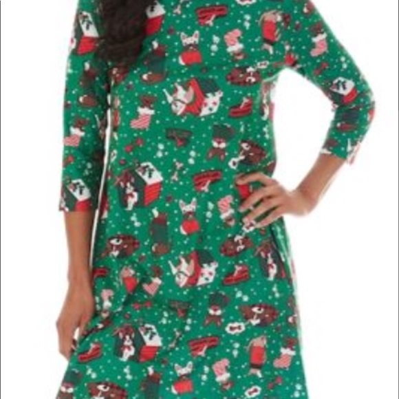 holiday swing dress